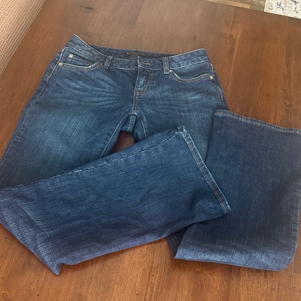 Banana Republic Dark Blue Denim Jeans, size 25R